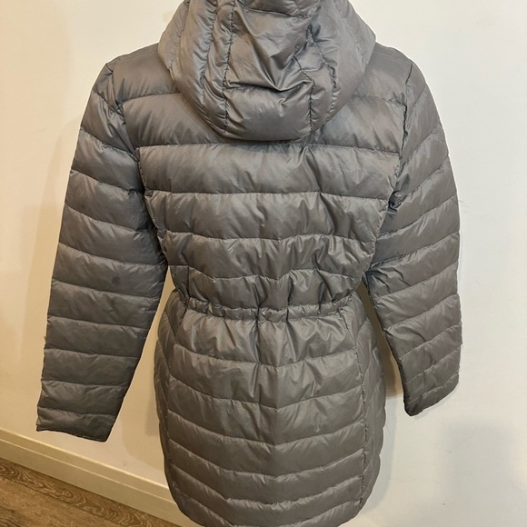 Kenneth Cole New York Puffer Jacket grey Down Filled SZ L - Picture 6 of 9